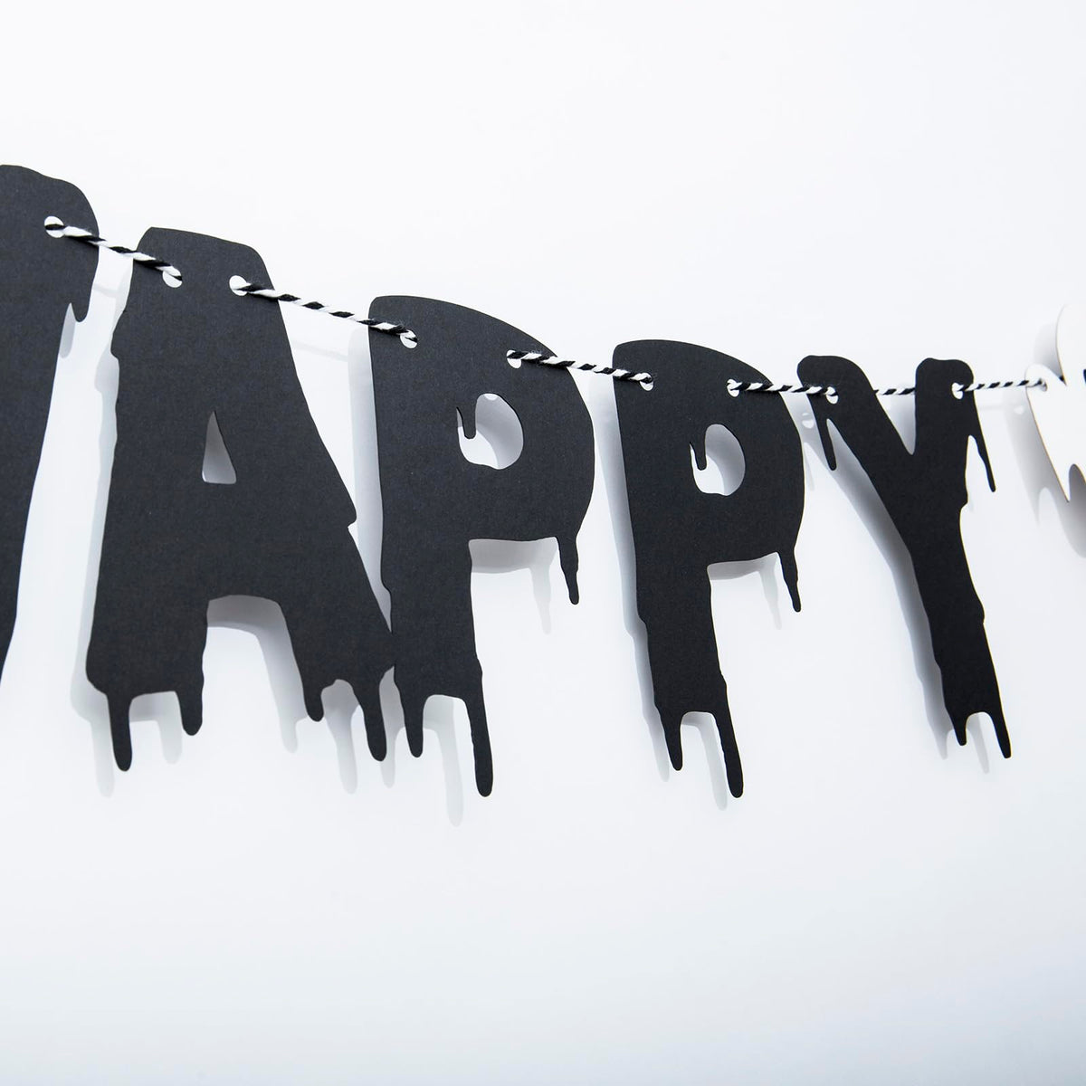 Happy Boo Day Banner, Boo Day Garland, Halloween Party Decorations, Spooky Party Supplies, Halloween Birthday Banner, Perfect Indoor Ghost Decoration, Melting Dripping Ghost