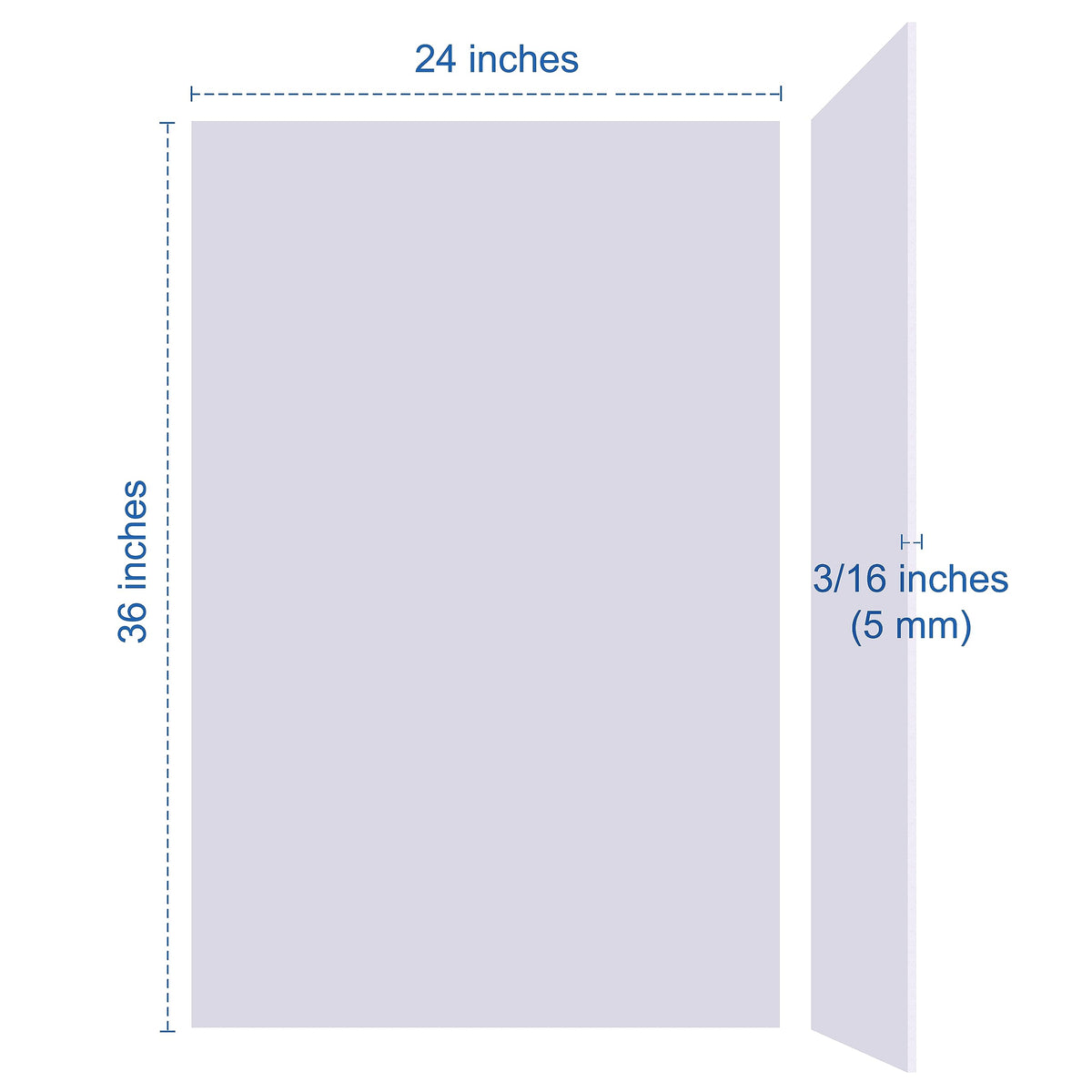 Foam Board 24 x 36 x 3/16" (5mm) - 12 Pack - White Poster Board, Acid Free, Double Sided, Rigid, Sign Board Foamboard for Mounting, Crafts, Paintings Prints, Art, Display, Presentation and Projects