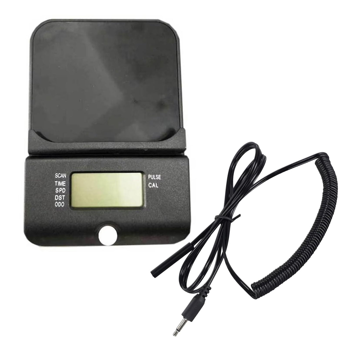 BAIMOQI Electronic Fitness Meter Indoor Fitness Bike Meter Home Gym Digital Monitor with Integrated Phone Stand Simple