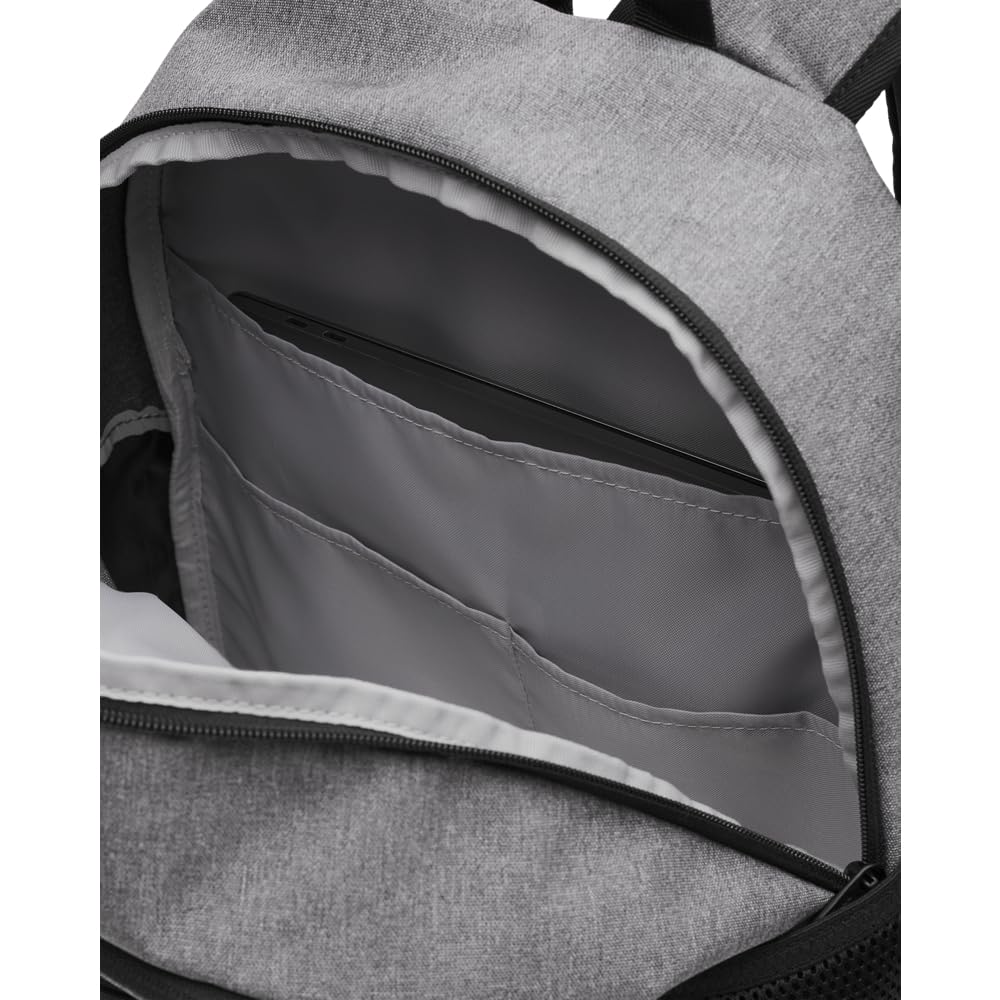 Under Armour Unisex Hustle Sport 6.0 Backpack, (025) Castlerock/Black/Black, One Size Fits Most