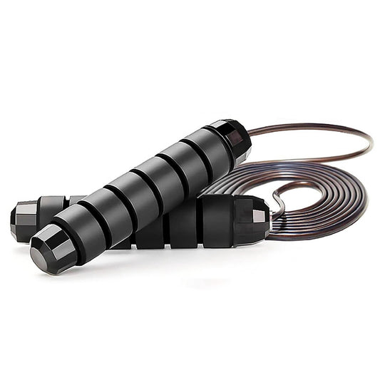 UJEFF Jump Rope, Tangle-Free Rapid Speed Jumping Rope Cable with Ball Bearings for Women, Men, and Kids, Adjustable Steel Jump Rope Workout with Foam Handles for Fitness, Home Exercise & Slim Body