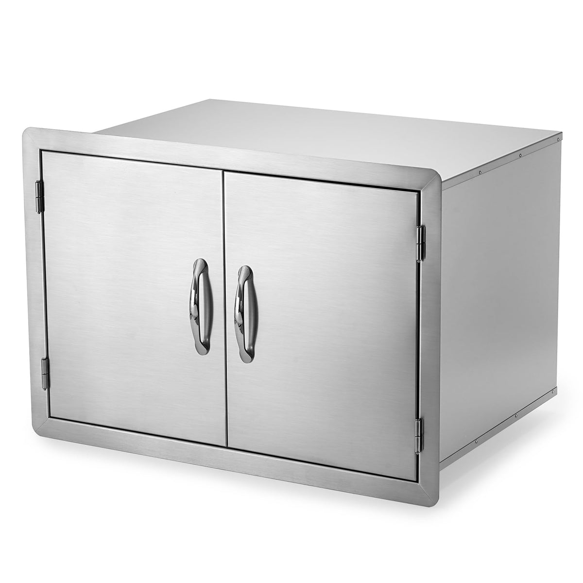 Stanbroil Stainless Steel Outdoor Kitchen Double Door Dry Storage Pantry, 30- Inch