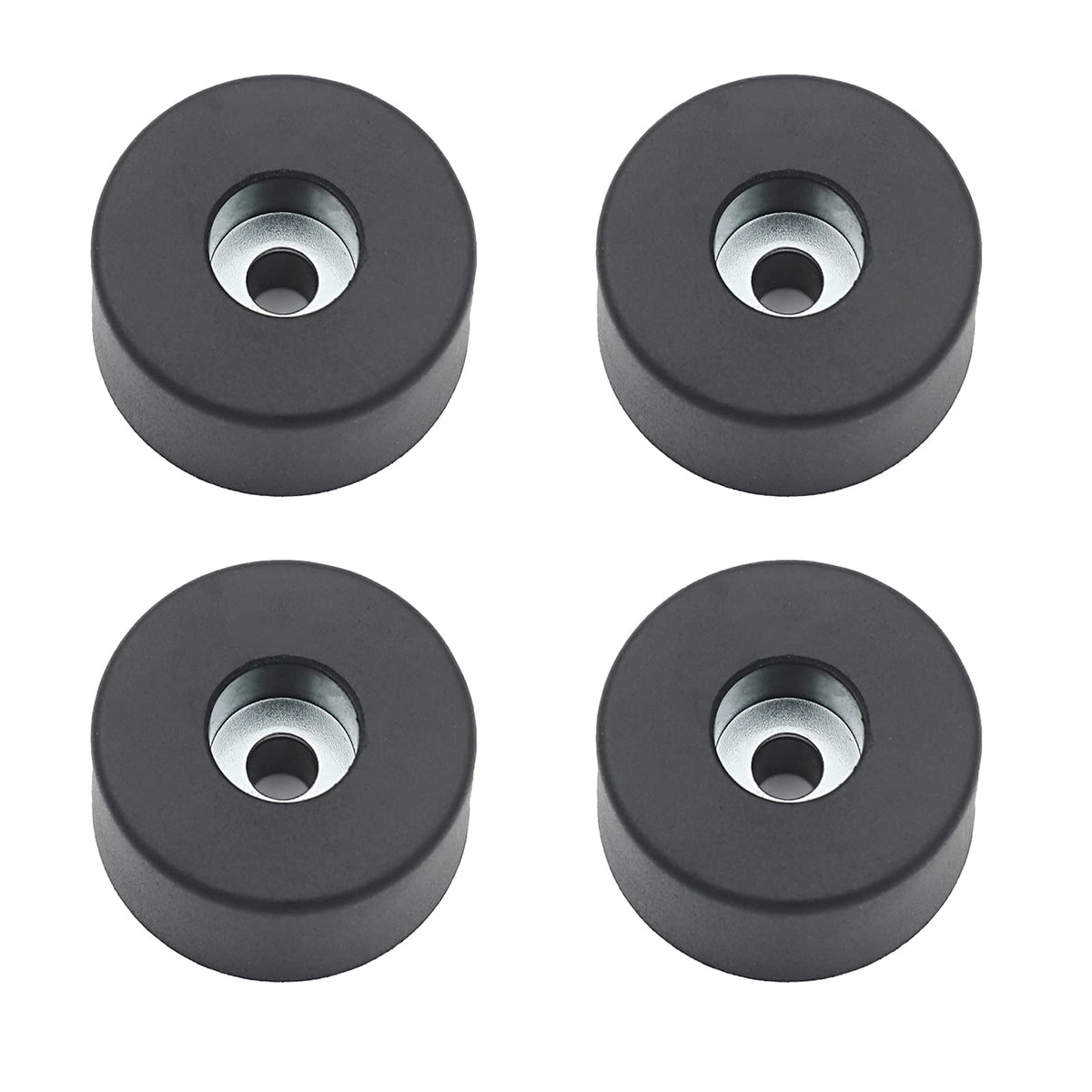 Air Compressor Isolator Pads - 4 Pack Replacement Rubber Feet 192310GS for Coleman Powermate, Sanborn & More - Also Ideal for Speaker Cabinets, Computer Desk, Sofa Cushions (E106661, D091007)