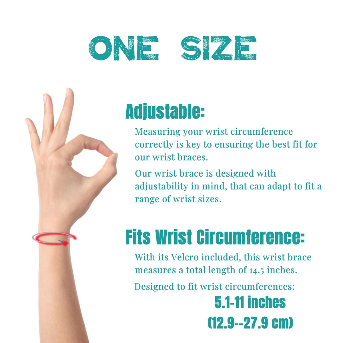 Imentha 2 Pack Wrist Braces - Wrist Wraps for Carpal Tunnel, Arthritis, and Tendinitis Pain Relief - Fits Both Right and Left Hands - Compression and Support for Fitness Enthusiasts