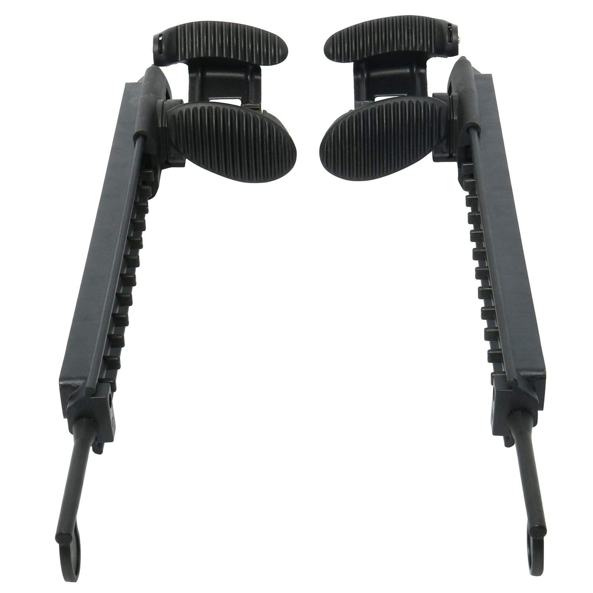 NovelBee Pair Adjustable Locking Foot Braces Pedals Foot Pegs for Kayak Boat Direction Control (Left and Right)
