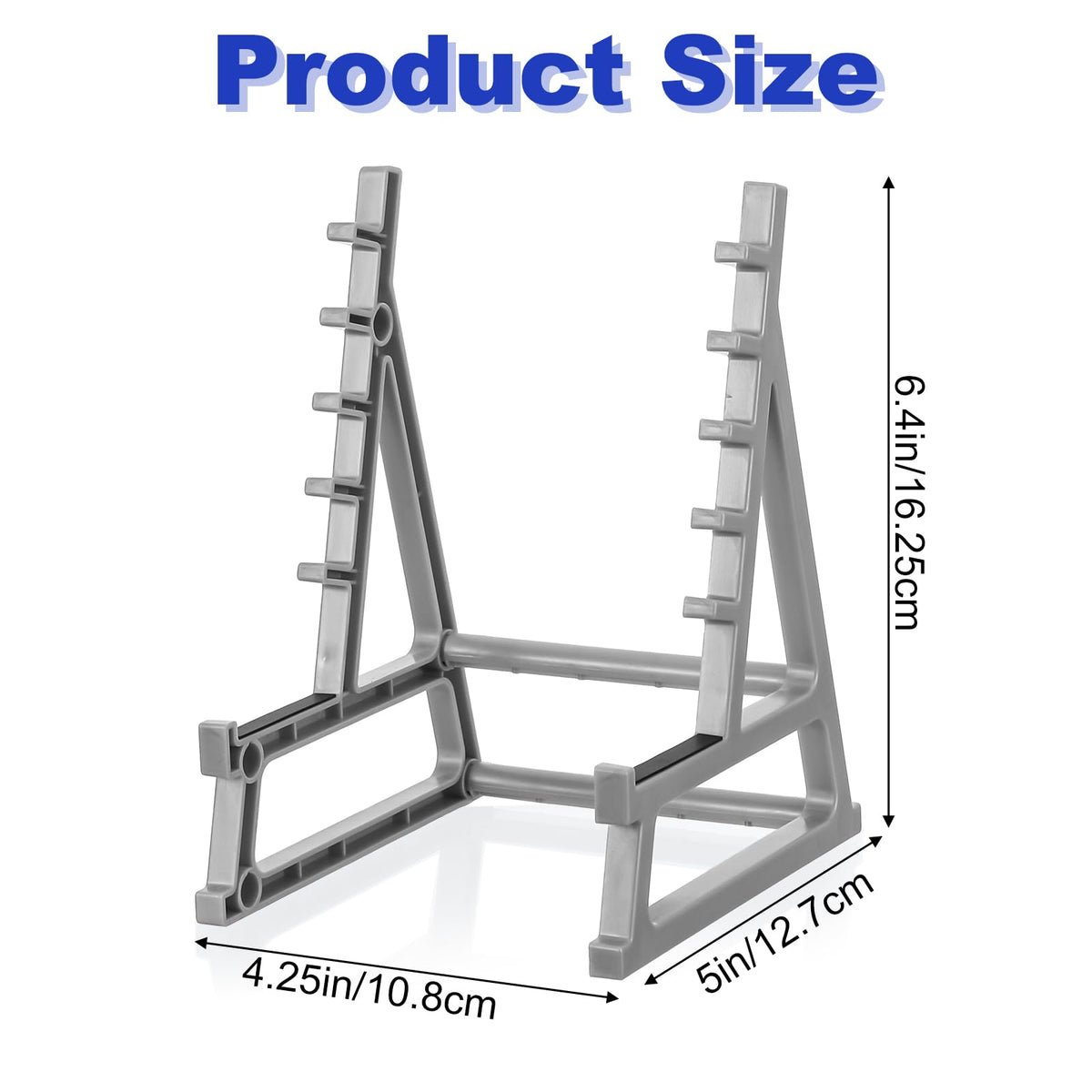 2pcs Squat Rack Pen Holder - Mini Barbell Rack With Weights & Barbells for Office Gym Decorations - Desktop Decor for Fitness Weightlifting Lovers