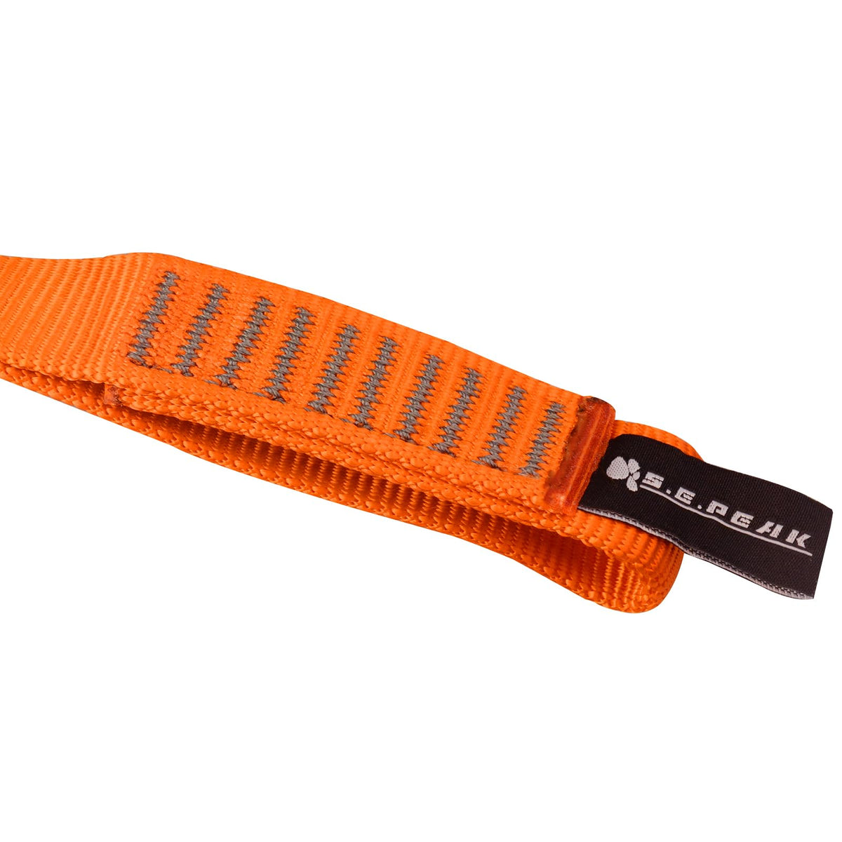 SEPEAK 25mm Nylon Tubular Webbing 1-Inch, 29kN/6520lbs, UIAA Certified Webbing Straps for Rappelling,Climbing,1pc,48inch,Orange