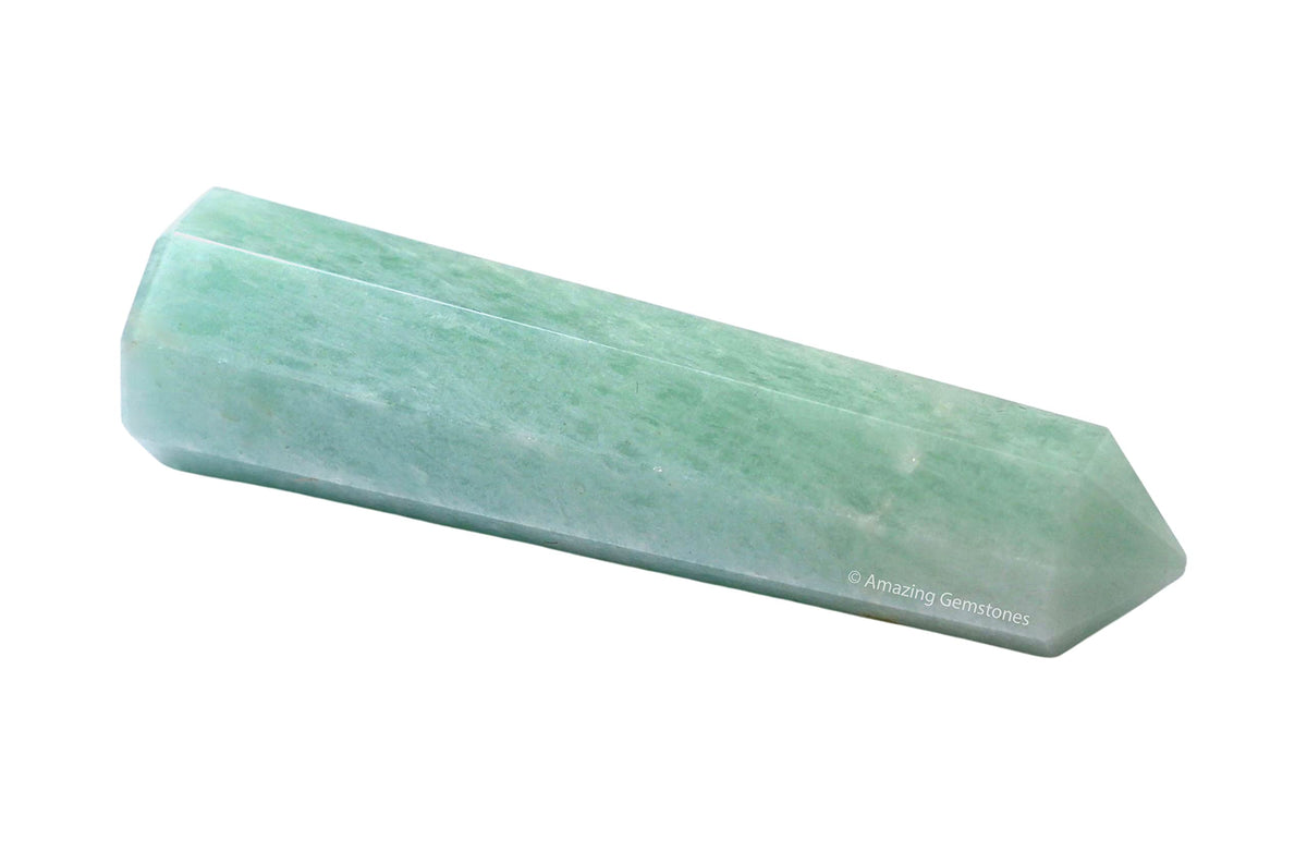 Amazing Gemstone Amazonite Crystal Towers ~ Natural Healing Crystal Point Obelisk for Reiki Healing and Crystal Grid (2" to 3" Inch)
