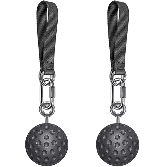 SELEWARE Non-Slip Pull Up Power Balls, Rock Climbing Grips for Strength Training, Forearm and Hand Exerciser for Chin Up Bar, Kettlebell, Barbell, Resistance Band Handles, Home Gym Workout Equipment