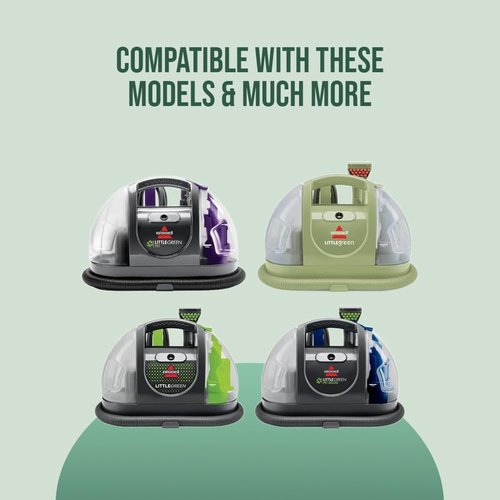 Bissell Selgo Replacement Cap & Straw Assembly - Compatible with Little Green Machine Models 1400B, 1400W, 3369, 3353, 3519, Black