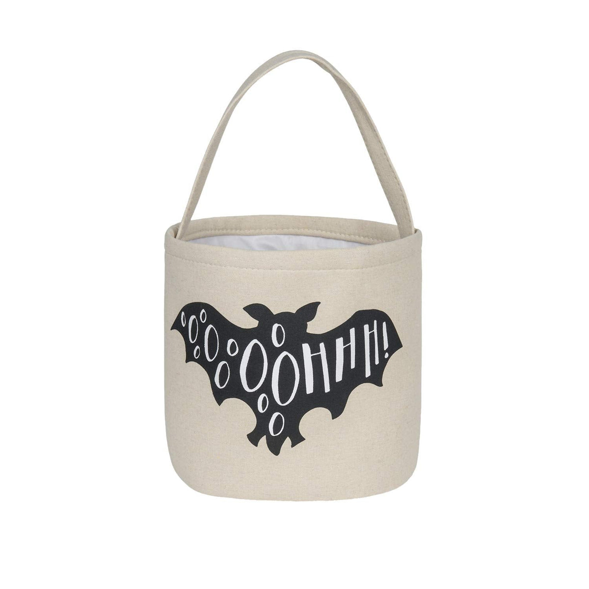 3 Pcs Halloween Trick or Treat Bucket - Candy Basket Tote Bag for Kids（Magic Hat, Ghost, Bat）