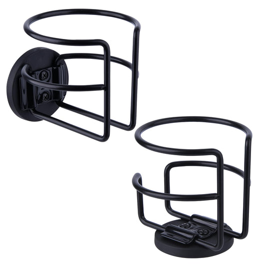 Strong Magnetic Cup Holder, Fully Covered Anti Drop Drink Holder, Horizontal or Vertical Mount on Metal Surface, Portable Magnet Bottle Holder for Bus Tractor Truck Mower Refrigerator 1 Pack
