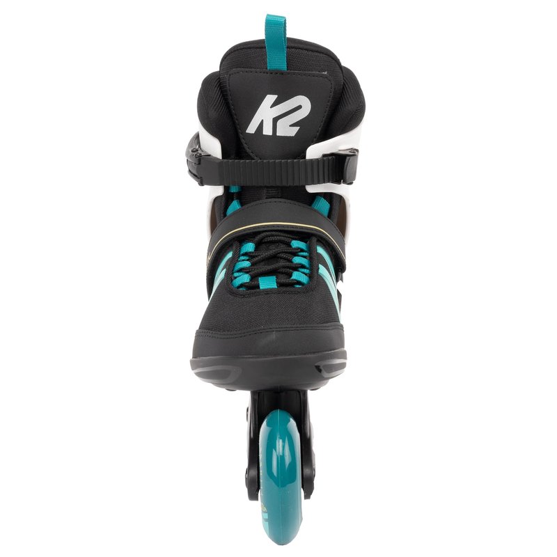 K2 Kinetic 80 Women's Inline Skates - Black/Turquoise, 11.0