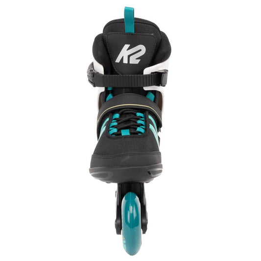 K2 Kinetic 80 Women's Inline Skates - Black/Turquoise, 11.0