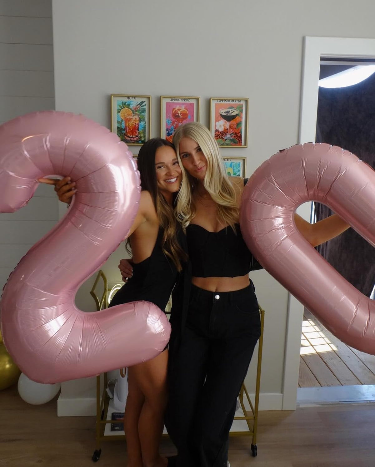 Pearlescent Pink 40-Inch Number 1 Balloon - Perfect First Birthday Decoration for Girls