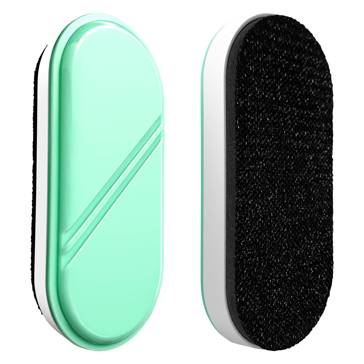 FUNISKETCH Dry Erase Eraser, Magnetic White Board Erasers - 2 Pack,Glass Board Glass Whiteboard Eraser for Office and School Supplies (Green)