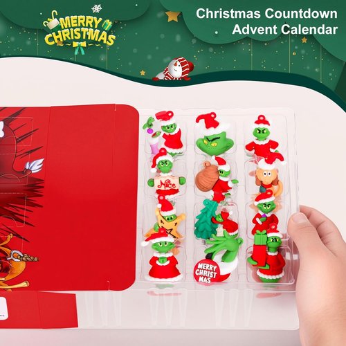Christmas Advent Calendar 2025 - 24 Collectible Countdown Gifts for Kids & Adults | Perfect Holiday Surprise