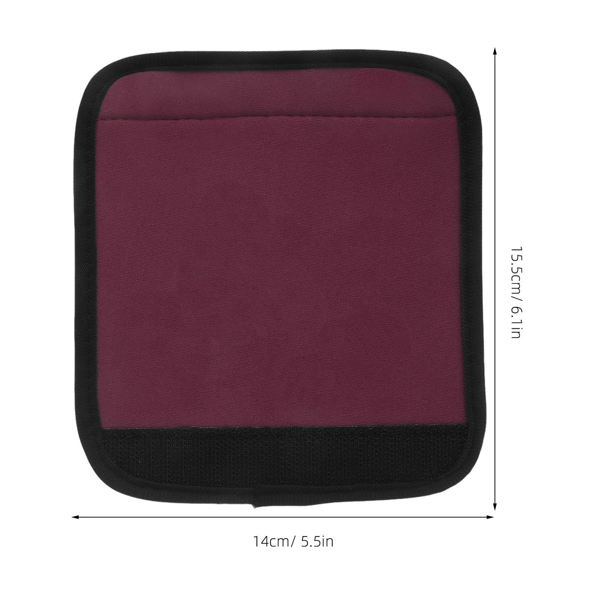 Beavorty 2pcs Barbell Sleeve Gym Equipment Grip Pads Anti-Slip Weight Lifting Covers Detachable Burgundy Pull-up Bar Accessories for Strength Training