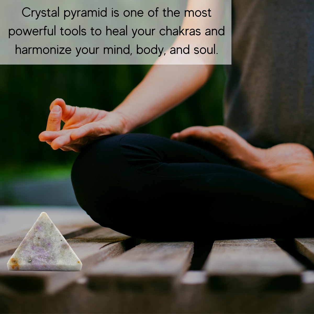 Amazing Gemstone Hackmanite Pyramid Crystal Healing Stones - 1" Great Pyramid Figurine of Natural Stone Pyramid for Meditation, Reiki, Chakra Balancing and Crystal Pyramids Grid