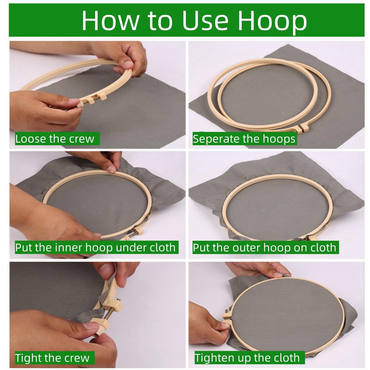 DIY Punch Needle Kits for Beginners Cute Maltese Dog with Hoop Punch Needle Starter Craft Embroidery Set Easy for Adults and Children Festival Gift and Decoration 20x20cm-3
