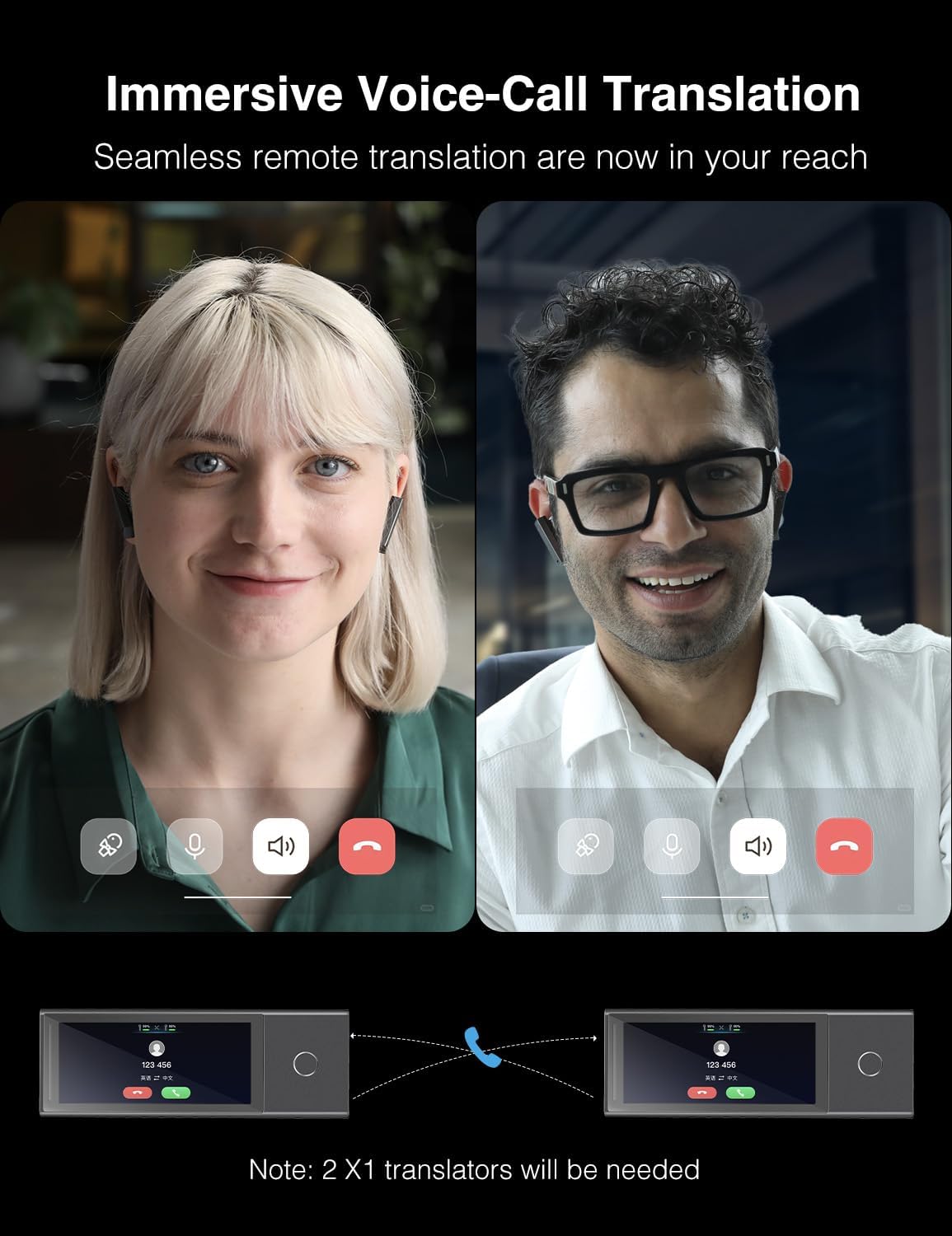 Timekettle X1 AI Interpreter Hub — 40-Language, Two-Way Translation Device for up to 50 Users. Perfect for Business, K-12 Education, and Real-time multilingual speeches