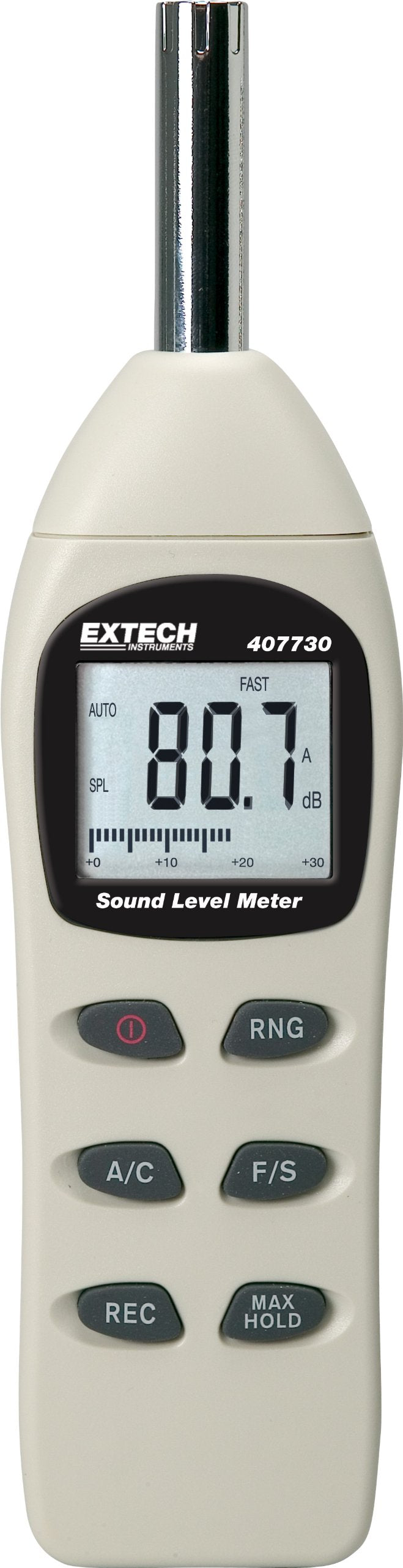 Extech 407730 Digital Sound Level Meter 40-130dB