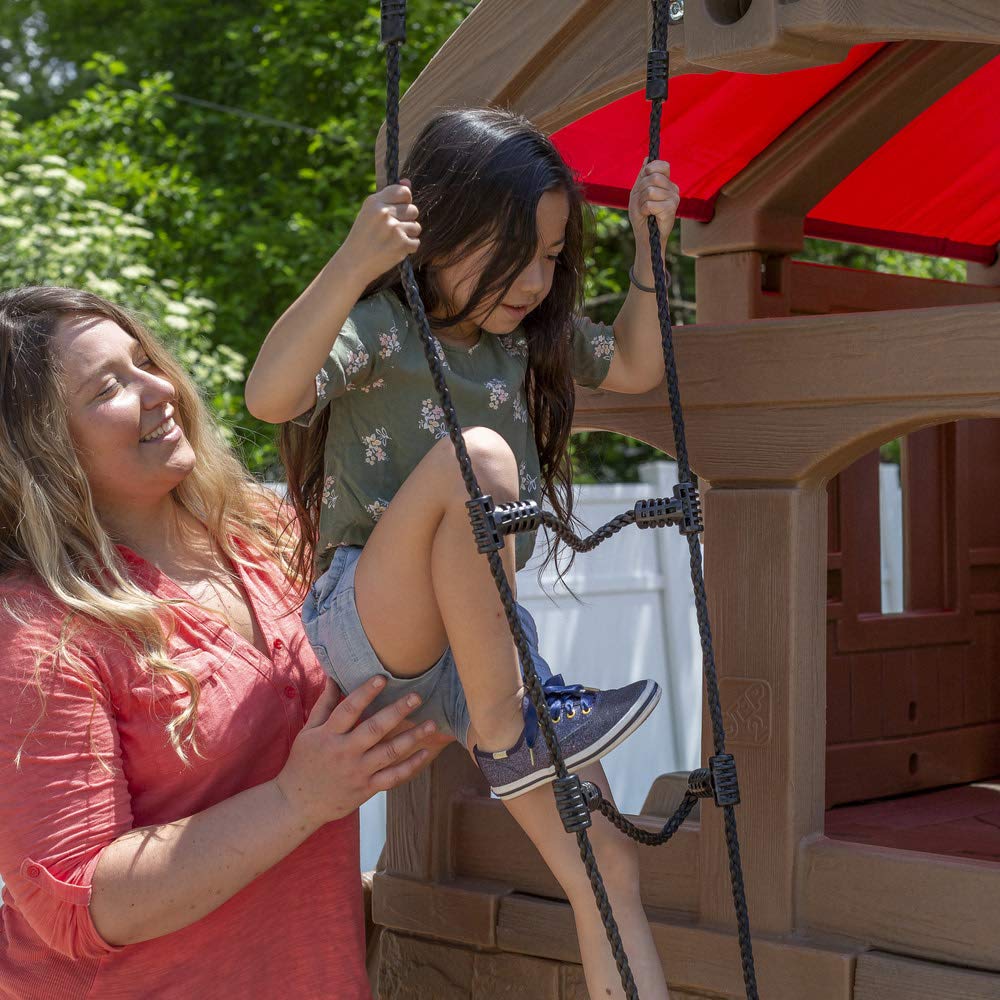 Step2 Naturally Playful Adventure Lodge Swing Set and Play Center