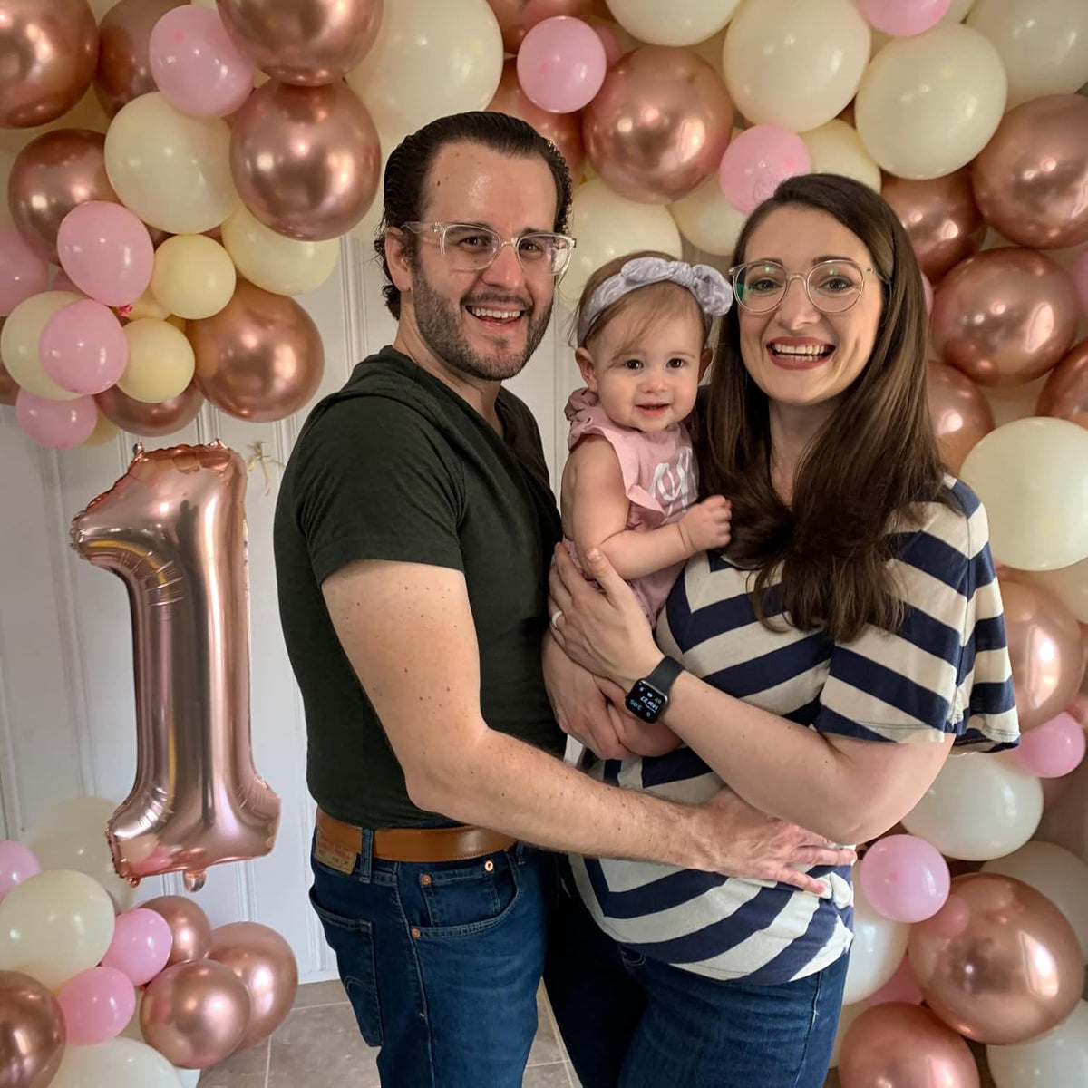 Rose Gold Number 0 Balloon by [Brand Name] - Large Self-Inflating Helium Foil for 20th, 30th, 40th Birthdays & Celebrations
