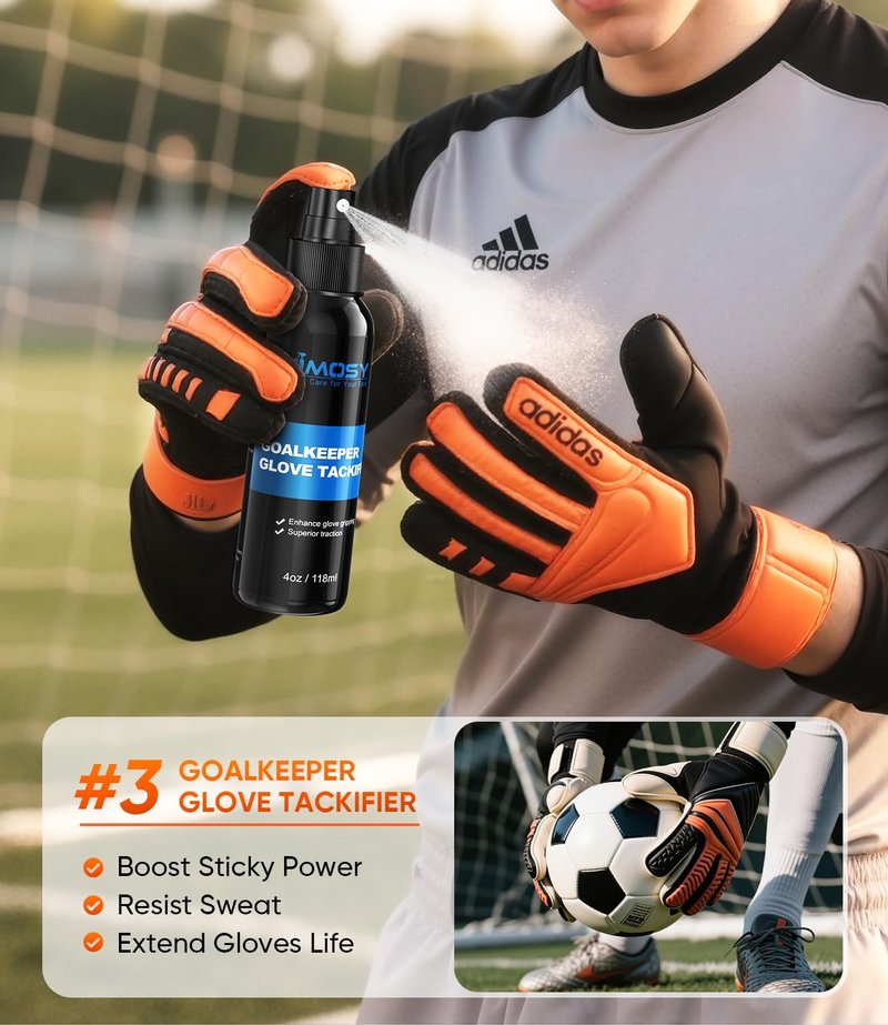 NIMOSY Pro Sport Grip Cleaner Kit - Golf Club & Pickleball Paddle Grip Care Set with Spray, Brush & Microfiber Towel - Restores Grip for Baseball, Tennis, Soccer Goalie Gloves - Perfect Sports Gift