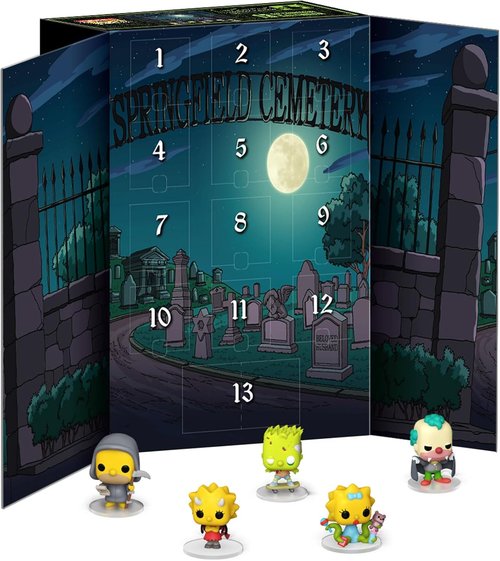 Funko Pop! Advent Calendar - The Simpsons Collectible Vinyl Mini Figures | 13 Days of Surprises - Perfect Holiday Gift for Kids