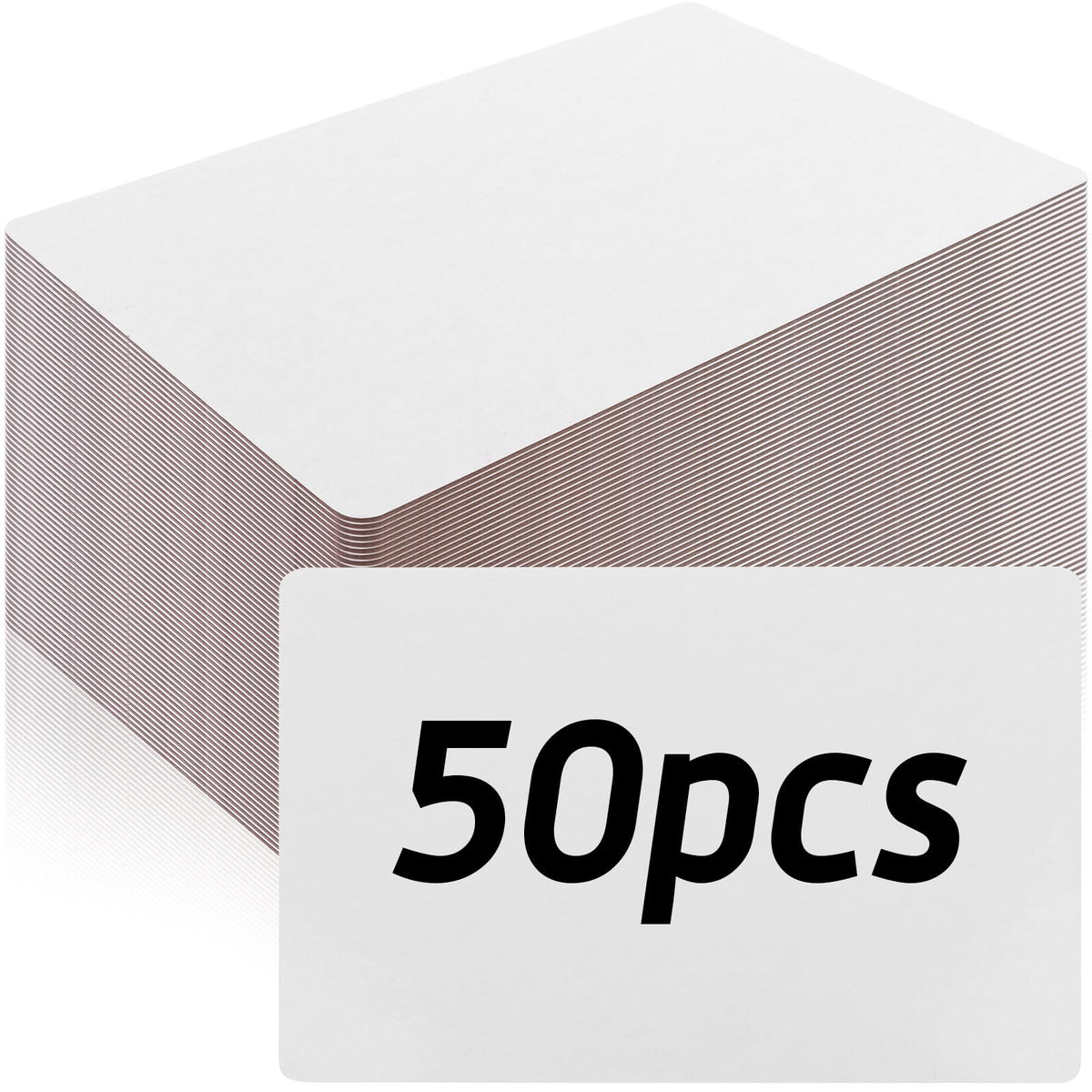 Set of 50 Small White Board Dry Erase Boards Classroom Pack Mini White Boards 9" x6” Double Sided Personal Whiteboards for Students Teachers School Office Supplies Lapboards