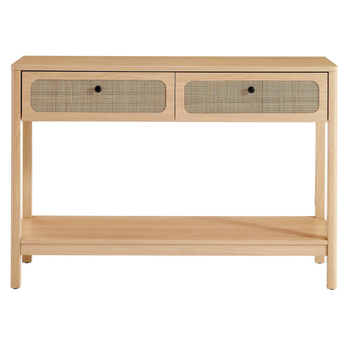 Modway EEI-6797-OAK Chaucer Wood Entryway Console Table, Oak