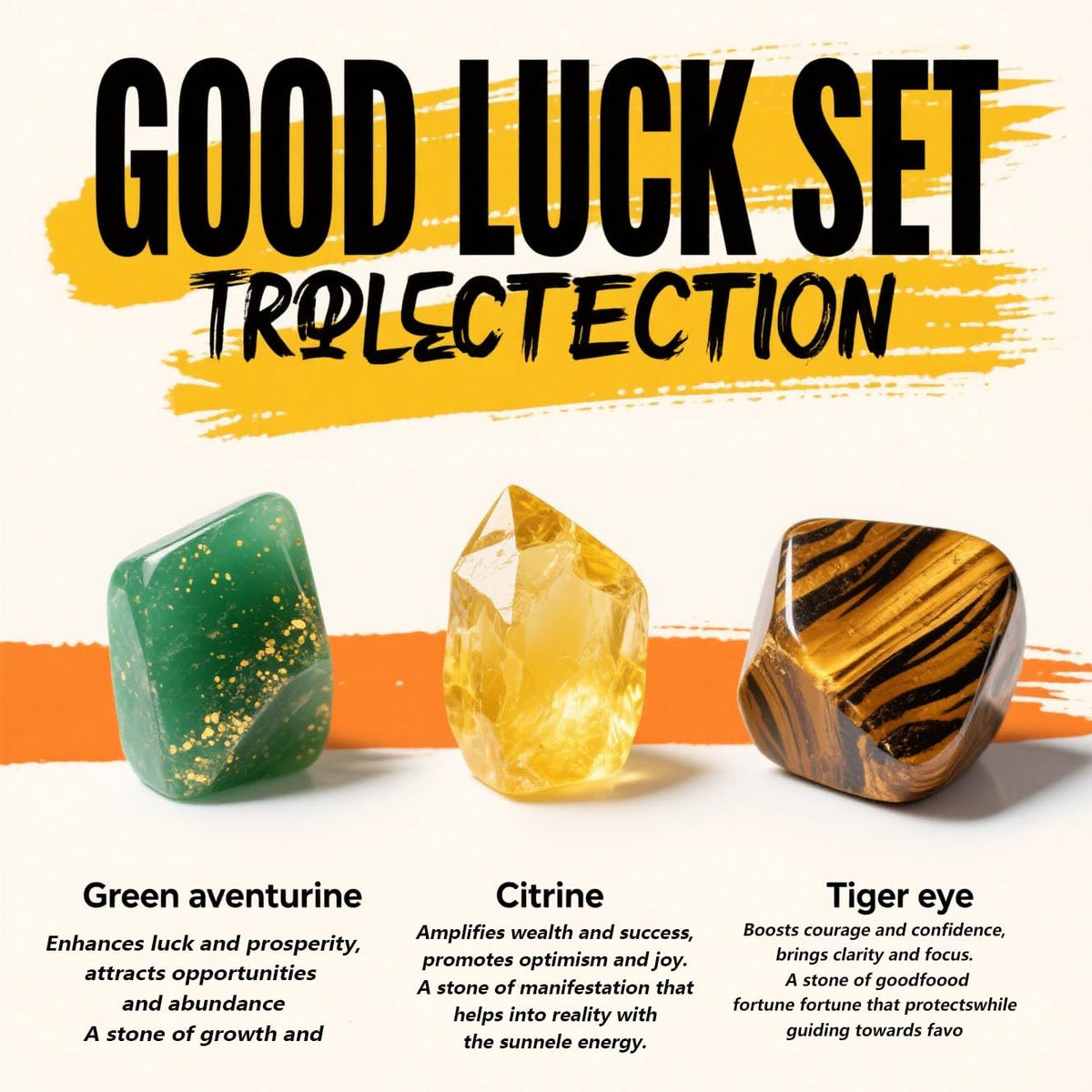 Crgwxzl 3pcs Wealth Money Bracelets,Healing Crystal Citrine Tiger Eye Bracelets for Women Men,Lucky Feng Shui Natural Stone Green Aventurine Beaded Spiritual Gemstone Jewelry Gifts