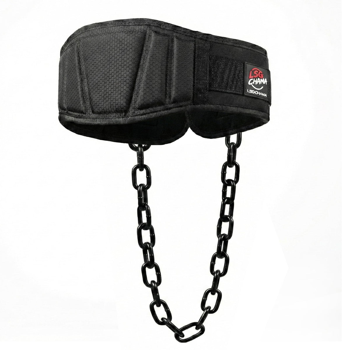 Dip Belt with Chain for Weightlifting, Neoprene Waist Belt for Gym Workout,Pull Ups, Training, Fitness Exercise, Men, Women