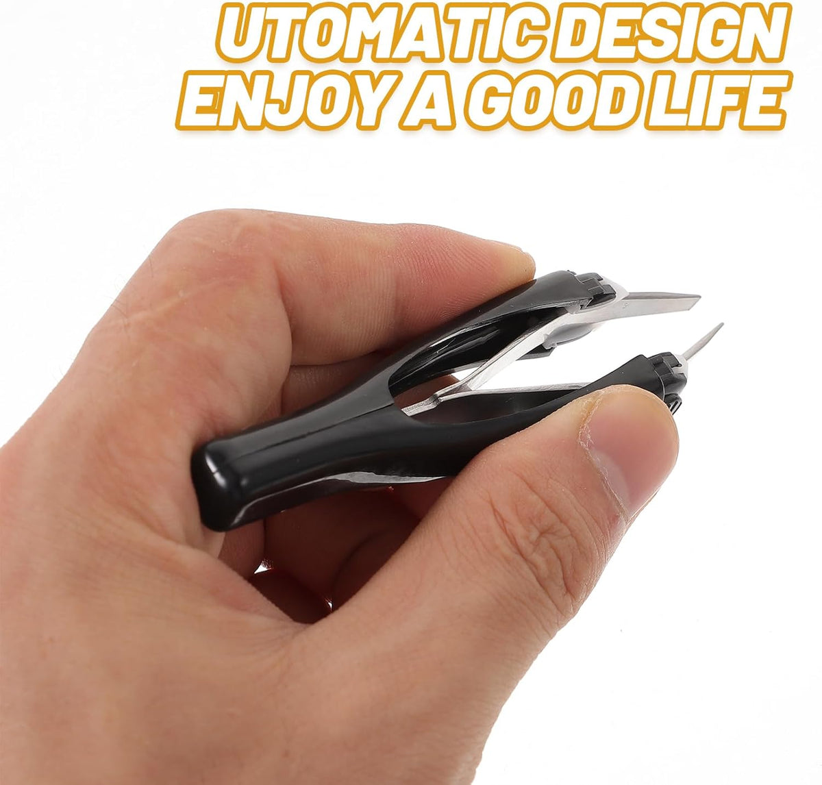 Skiennix Automatic Eyebrow Set - Professional Retractable Tweezers for Effortless Hair Removal