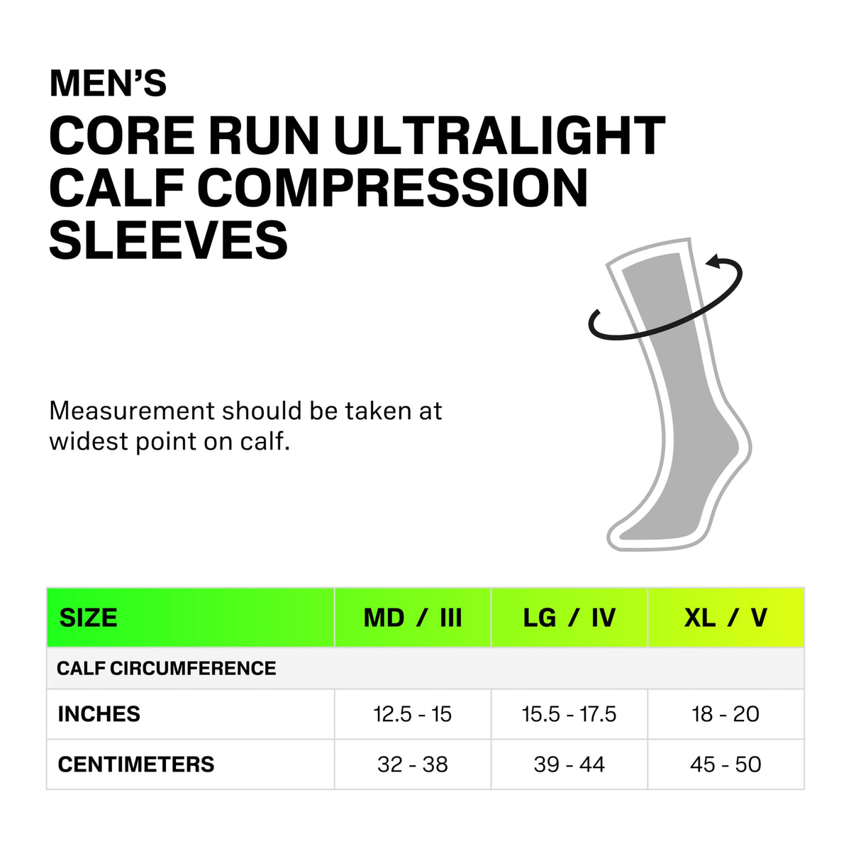 CEP Core Run Ultralight Calf Sleeves, Blue/Dark Blue, Men, III