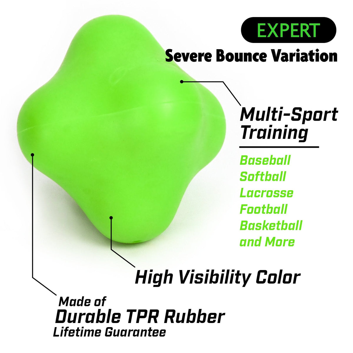 GoSports Expert Design Reaction Ball