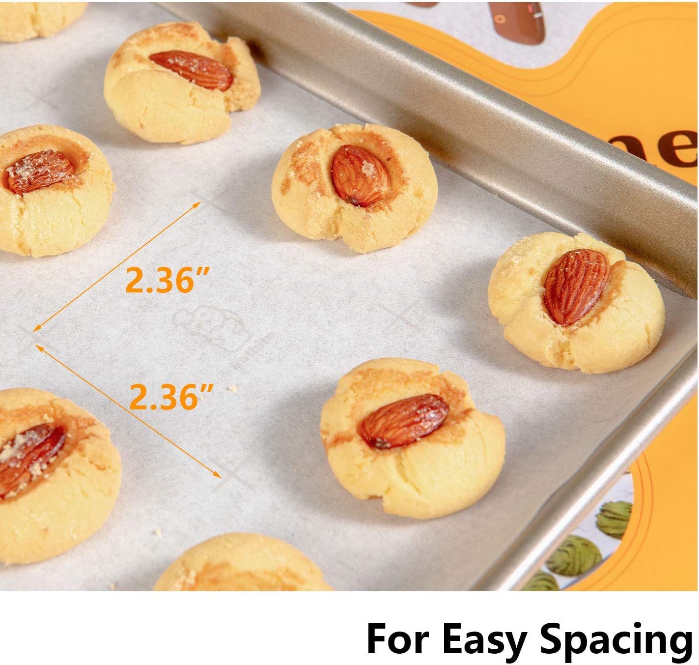 Katbite 12x16 Inch Non-Stick Parchment Paper Sheets - Heavy Duty Precut Baking Paper for Cookies & Air Frying