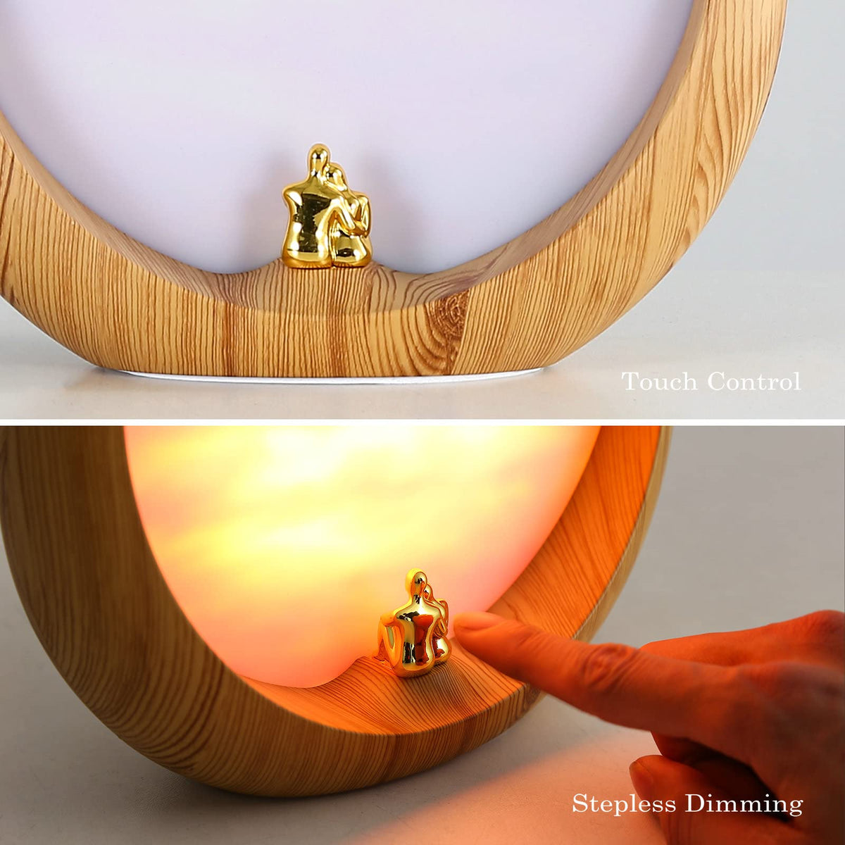 mamre Romantic Dimmable Sunset Lamp Home Decor Sunset Table Lamp Gift for Living Room Bedroom