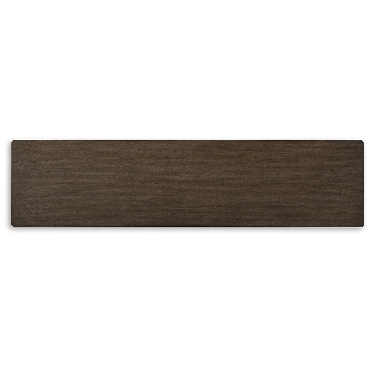 Signature Design by Ashley Hannodream Contemporary Sofa Table with Solid Wood Frame, Warm Brown