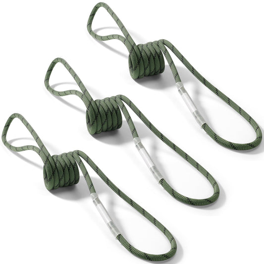 10mm Nylon Prusik Cord, Pre-Sewn 47in(120cm) Prusik Loop, 22KN / 4950lbs MBS High Strength Friction Cord for Rock Climbing, Arborist Tree Work, Rescue, Rappelling and Aerial Operations