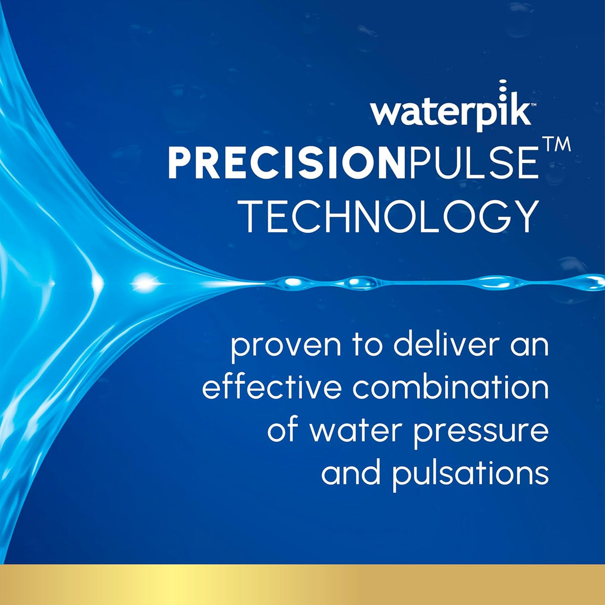 Waterpik Promax Water Flosser - SmartAdvance Mode for Optimal Gum Health | Quiet Design, 10 Settings, 5 Tips