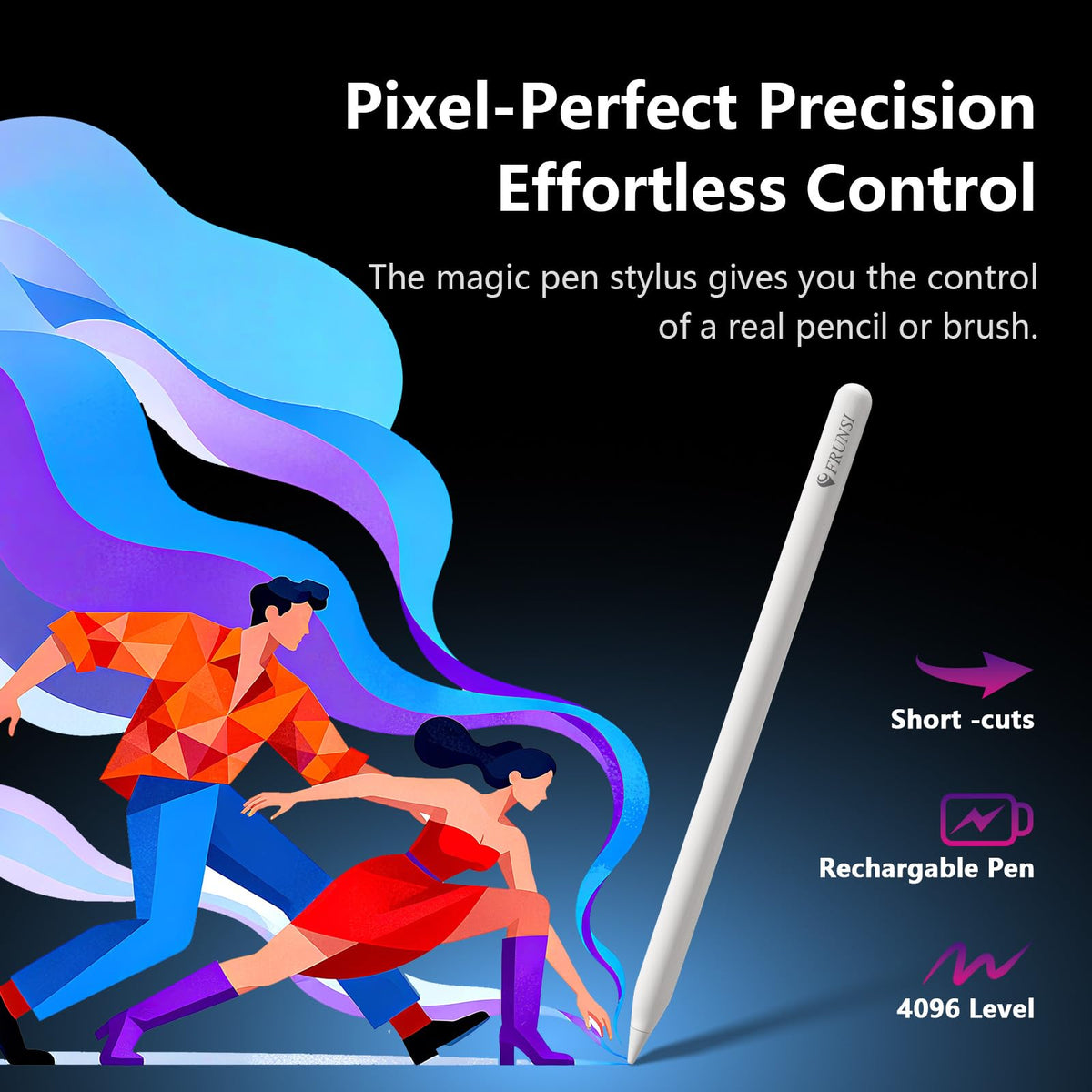 RubensTab T12 Standalone Drawing Tablet No Computer Needed,12 inch FHD Display,Octa-Core CPU,Pre-Installed Drawing Apps & Tutorials,More Bonus Items for Beginners, Artists, Students