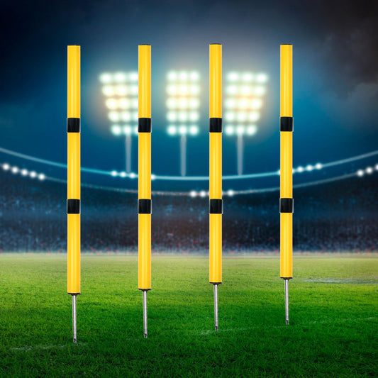 Suprwin Soccer Agility Poles, Speed Sport Training Equipment for Soccer Basketball Football，Speed Jump Poles Training Equipment for Athletes/Adult