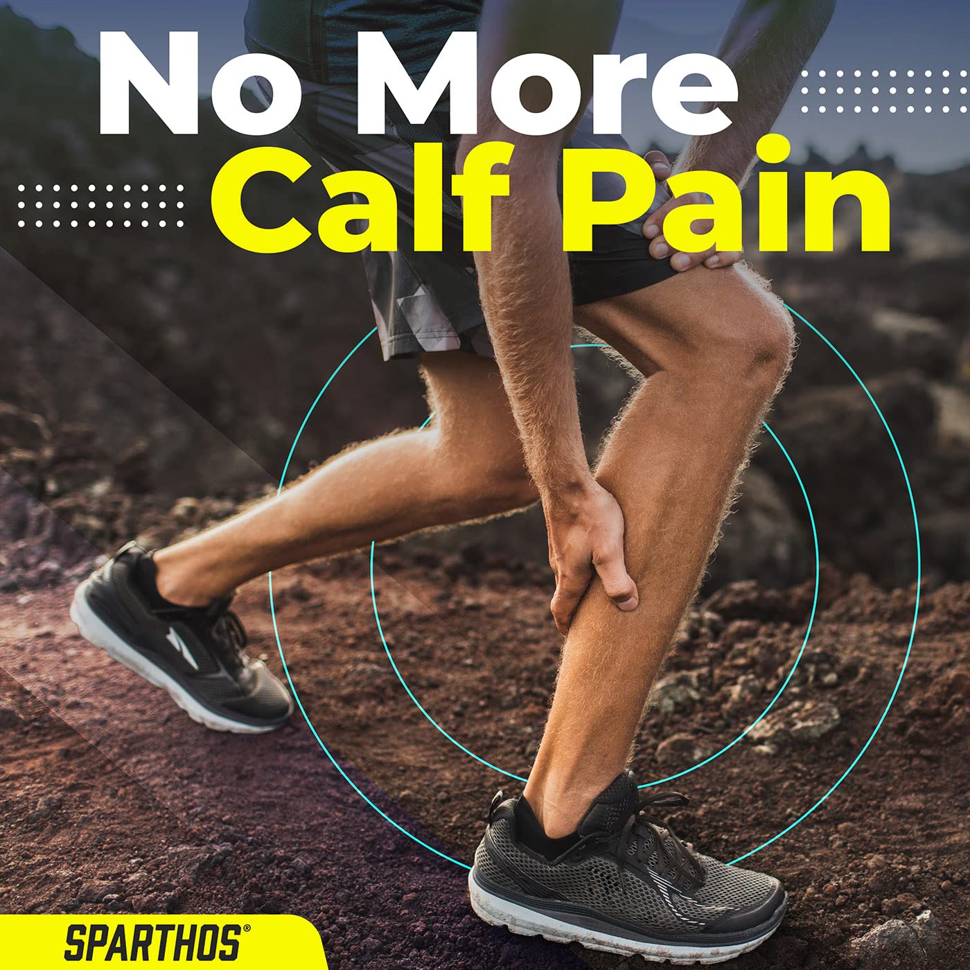 Sparthos Calf Compression Sleeves (Pair) – Leg Compression Socks for Men and Women – for Shin Splint, Calf Pain Relief, Air Travel Flight, Nurses, Maternity Basketball Football Soccer (Beige-L)