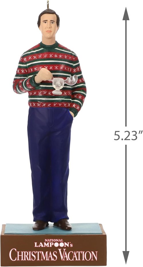 Hallmark Keepsake Christmas Ornament - National Lampoon's Clark's Cup of Cheer With Sound | Holiday Movie Gift