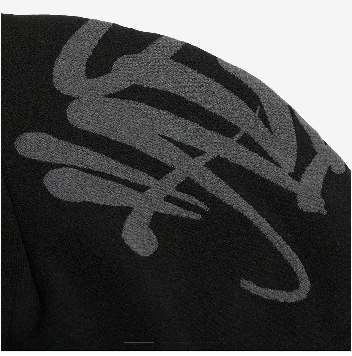 Syna World New Season Quality Skully Cap, Central CEE Beanie Running Hat - Black & Grey - synaworld