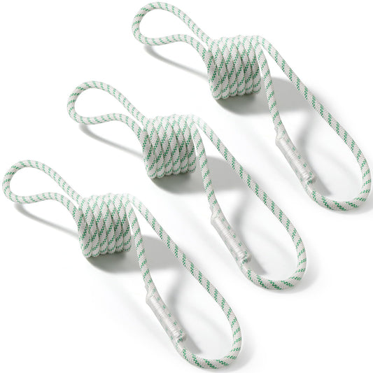 10mm Nylon Prusik Cord, Pre-Sewn 47in(120cm) Prusik Loop, 22KN / 4950lbs MBS High Strength Friction Cord for Rock Climbing, Arborist Tree Work, Rescue, Rappelling and Aerial Operations