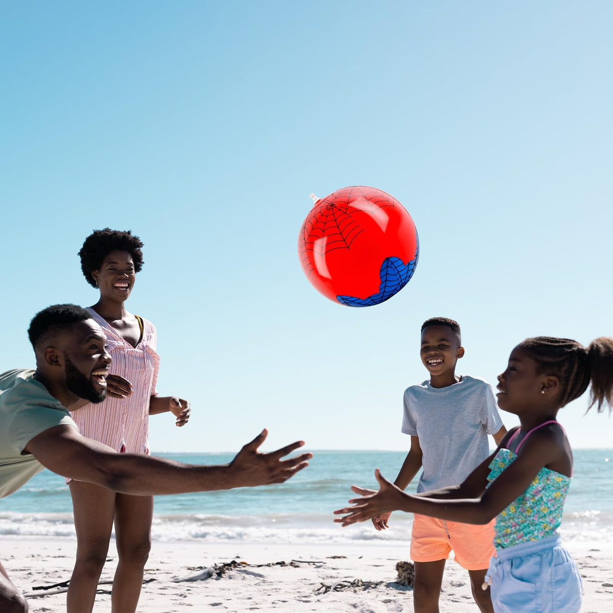 12PCS Spider Web Beach Ball 12 Inch for Kids Summer Pool Party Supplies|Spider Birthday Decorations|Bulk Spider-Themed Party Favors,Beach Games,Class Celebration,Outdoor Activities&Holiday Gift Ideas