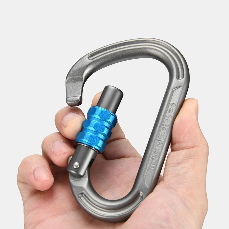 KAILAS Climbing Belay Rappel Device Screwgate Carabiner Sport Gym Rock Climbing Gear Rescue Rope Rappelling Device
